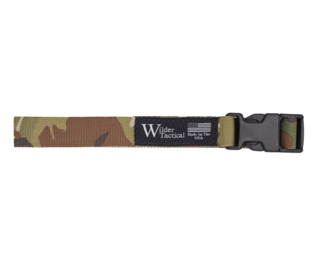 Wilder Tactical 1in Webbing Leg Strap Plastic Buckle Left Hand Multicam One Size - Wilder Tactical