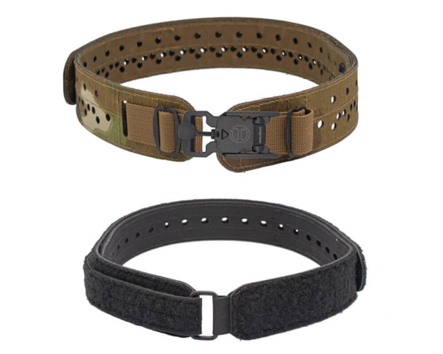 Wilder Tactical HITMAN GEAR Charlie TruForm Belt Mid - Women's V-Buckle Nemesis Woodland XS-LG 26-40 - Wilder Tactical