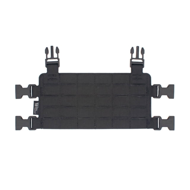 Wilder Tactical HITMAN GEAR MOLLE Placard V1 Black One Size - Wilder Tactical