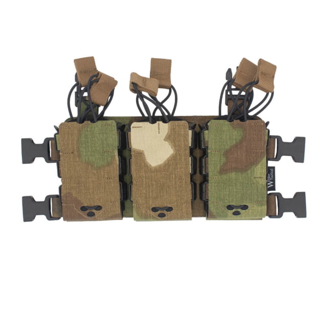 Wilder Tactical HITMAN GEAR Six Pack Rifle Placard V1 Nemesis Woodland One Size - Wilder Tactical