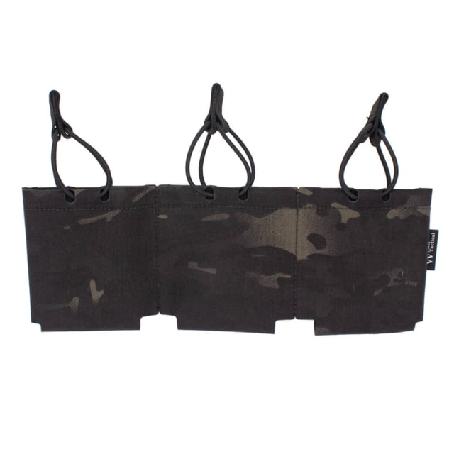 Wilder Tactical HITMAN GEAR SlickMag Triple .308 Pocket Placard Fight Light Malice Clips Multicam Black - Wilder Tactical