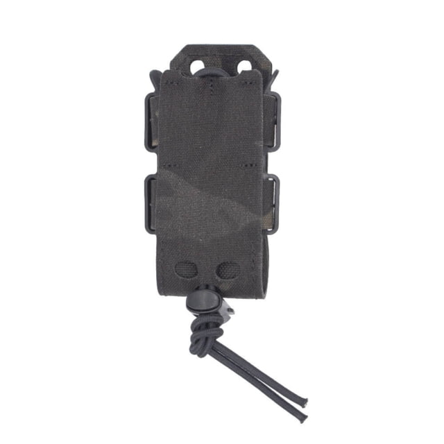 Wilder Tactical Urban Assault Extended Pistol Magazine Pouch V2 Charlie Belt Adapter Multicam Black - Wilder Tactical
