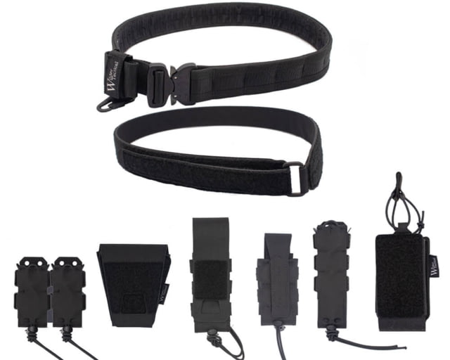 Wilder Tactical Urban Duty LE Belt Package Black 2XL 44-48 - Wilder Tactical