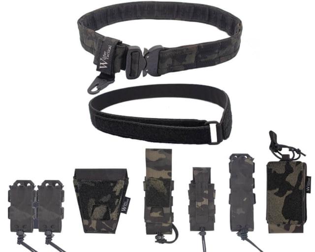 Wilder Tactical Urban Duty LE Belt Package Multicam Black 2XL 44-48 - Wilder Tactical