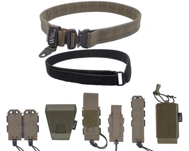 Wilder Tactical Urban Duty LE Belt Package Ranger Green 2XL 44-48 - Wilder Tactical