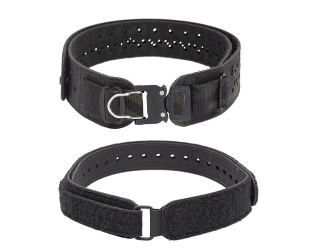 Wilder Tactical HITMAN GEAR Charlie TruForm Belt Mid - Women's ProStyle D-Ring Multicam Black XS-LG 26-40 - Wilder Tactical