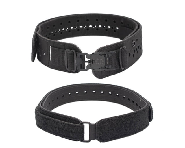 Wilder Tactical HITMAN GEAR Charlie TruForm Belt Mid - Women's V-Buckle Black XS-LG 26-40 - Wilder Tactical
