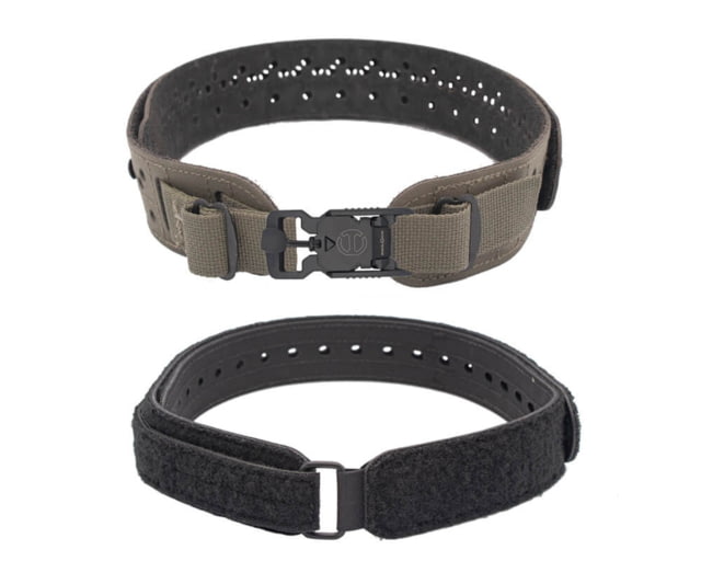 Wilder Tactical HITMAN GEAR Charlie TruForm Belt Mid - Women's V-Buckle Ranger Green XS-LG 26-40 - Wilder Tactical