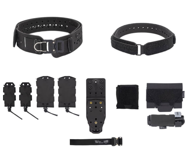 Wilder Tactical Woman's Hitman Gear Charlie Truform Elite Mid Curve Kit w/Qls Receiver 1in Prostyle D-Ring Black Extra Small/Large - Wilder Tactical