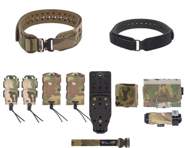 Wilder Tactical Woman's Hitman Gear Charlie Truform Elite Mid Curve Kit w/ Mhp Adapter Cobra Fm Multicam Extra Small/Large - Wilder Tactical