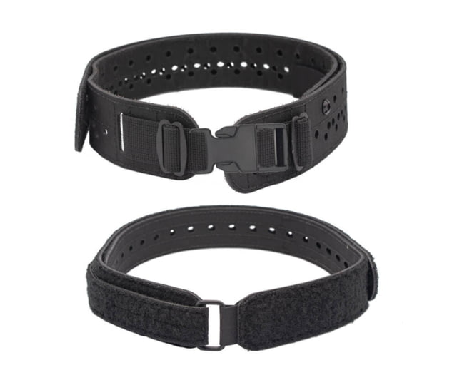 Wilder Tactical HITMAN GEAR Charlie TruForm Belt Full - Women's Plastic Buckle Black XS-LG 26-40 - Wilder Tactical