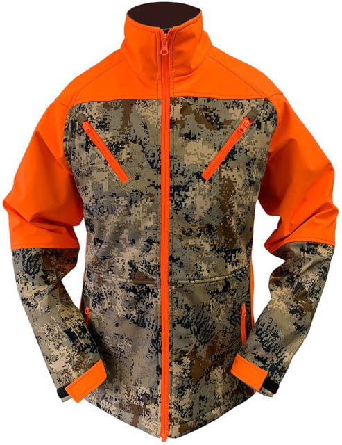 WILDFOWLER Upland Soft Shell Jacket - Women's Digital Upland Large