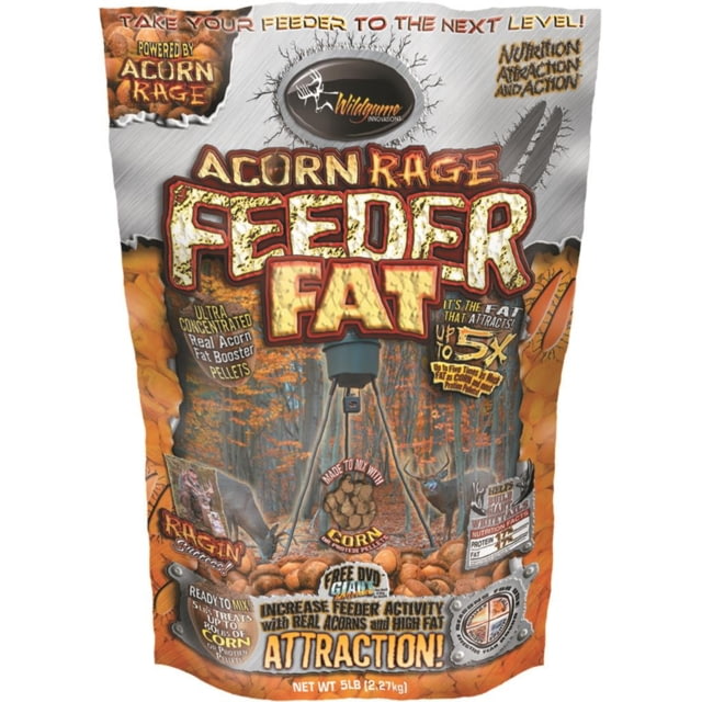 Wildgame Innovations Acorn Rage Feeder Fat 5 lbs. 86