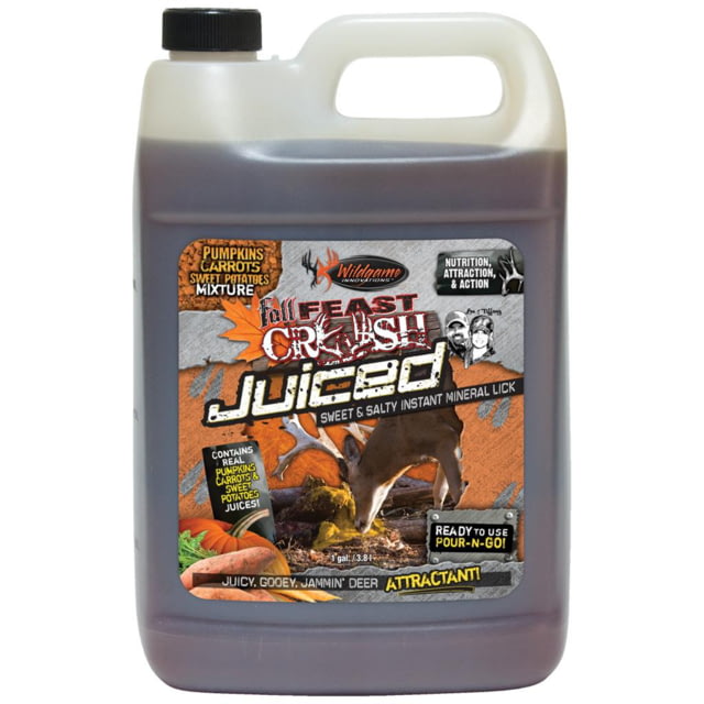 Wildgame Innovations Fall Feast Crush Juiced 1 gal. - Wildgame Innovations