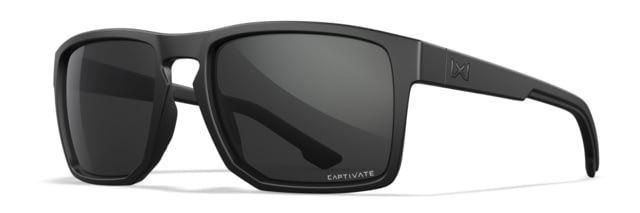 Wiley X WX Founder Active 6 Sunglasses Captivate Grey/Matte Black Frame - Wiley X