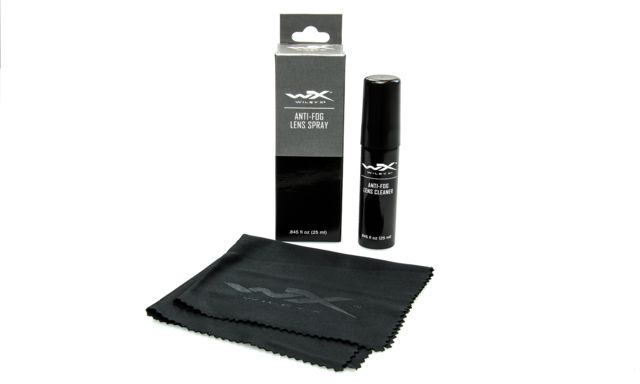 Wiley X Anti-Fog Spray Kit Includes- 25ml of anti-fog spray and cleaning cloth. - Wiley X
