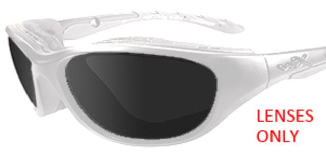 Wiley X AirRage Replacement Parts - Black Ops - Smoke Grey Lens Only - Wiley X