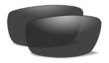 Wiley X WX Censor Replacement Parts - Polarized Smoke Grey Lens Only - Wiley X