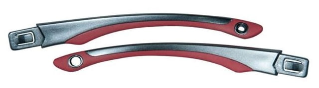 Wiley X WX Fierce Replacement TemplesDark Silver/Red - Wiley X