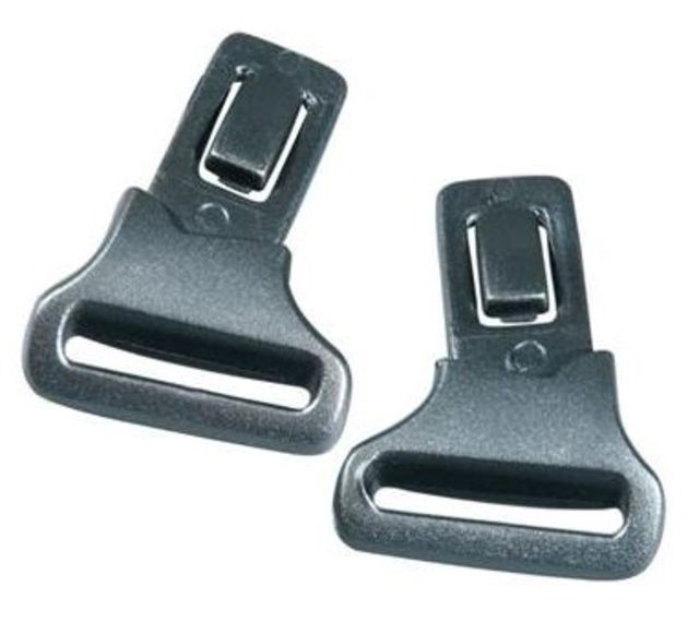 Wiley X WX Gamer Replacement ClipsMatte Black/Dark Silver - Wiley X