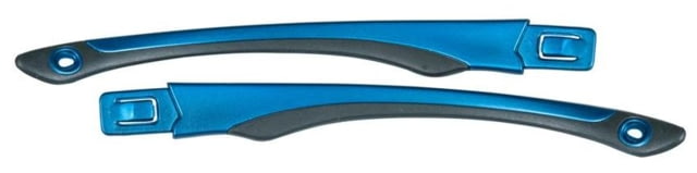 Wiley X WX Gamer Replacement TemplesGloss Black/Metallic Blue - Wiley X