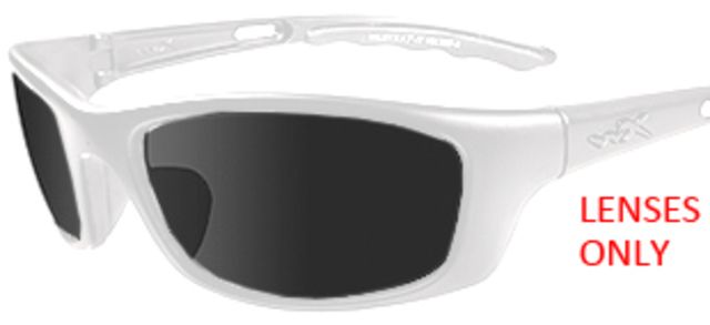 Wiley X P-17 Replacement Parts - Black Ops - Smoke Grey Lens Only - Wiley X