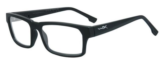 Wiley X WX Profile Eyeglass FrameRectangleMatte Black - Wiley X