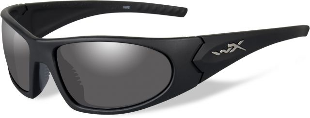 Wiley X Romer 3 Sunglasses - 2 Lens Package 1 Matte Black Frame w/Smoke GreyClear Lens - Wiley X