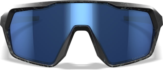 Wiley X Citadel Captivate Sunglasses Water-Dyed Tortoise Frame Blue Mirror Lenses