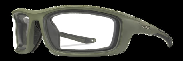 Wiley X WX Grid Sunglasses Matte Utility Green Frame - Wiley X