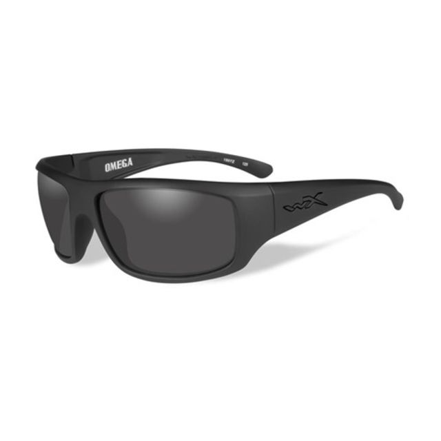 Wiley X WX Omega Sunglasses - Smoke Grey Lens / Matte Black Frame - Wiley X