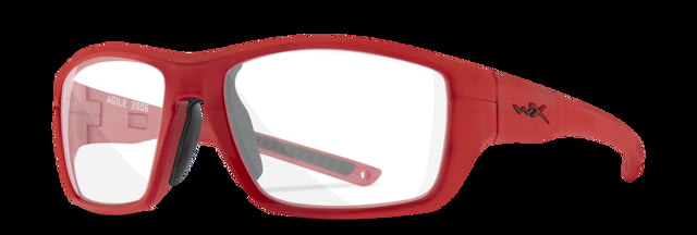 Wiley X YF Agile Sunglasses Gloss Red Frame - Wiley X