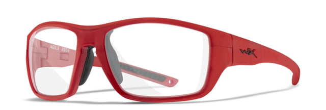 Wiley X YF Agile Sunglasses Gloss Red Temples - Wiley X