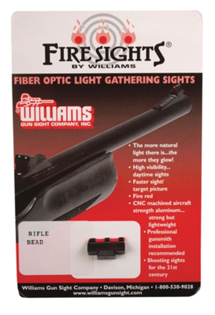 Williams Gun Sight Firesights Rifle Beads - Medium .406 Inch