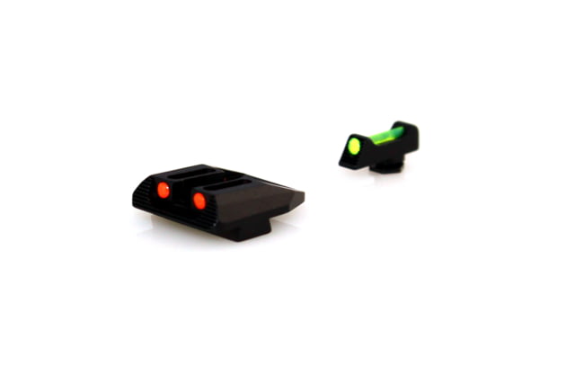 Williams Gun Sight Self Defense Pistol Sights Glock 17 19 22 23 24 26 27 33 34 35 37 38 39 Green/Red - Williams Gun Sight