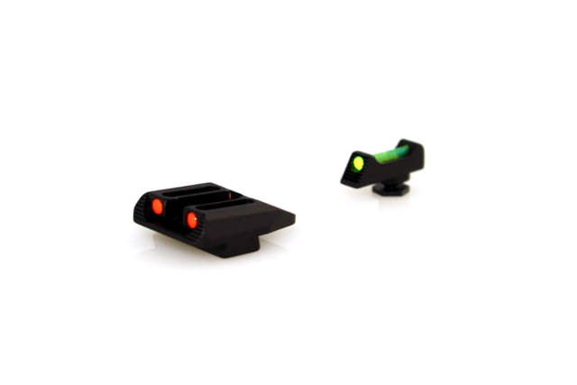 Williams Gun Sight Self Defense Pistol Sights Glock 42 & 43 Green/Red - Williams Gun Sight