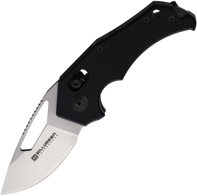 Willumsen Copenhagen Red E Nano Cross Bar Lock Blk - Willumsen Copenhagen