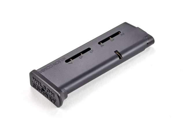Wilson Combat 1911 Elite Tactical Magazine .45 ACP CP 7RD ETM Base Pad Black 7RD - Wilson Combat