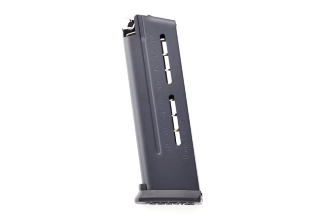 Wilson Combat 1911 Elite Tactical Magazine 9mm CP 9RD ETM Base Pad Black 9RD - Wilson Combat