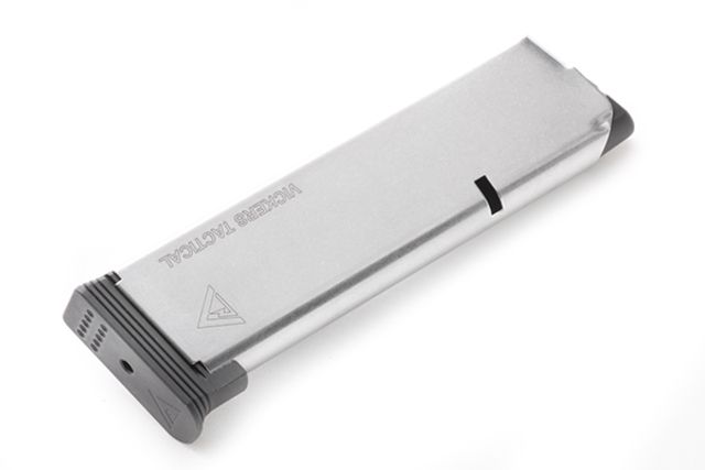 son Combat 1911 ETM-V Vickers Duty Magazine .45 ACP Full-Size 8 Round Steel Base Pad Ammo