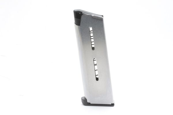 son Combat 1911 Magazine .45 ACP HD P Compact 6 Round Lo-Profile Steel Base Pad Stainless Ammo