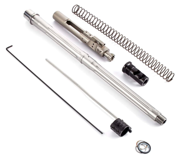 Wilson Combat Barrel Built Kit AR Platform Bushmaster ACR .450 Bushmaster 16 in Recon Tactical Carbine Length 1-24 Twist Rapid Thread Muzzle Brake - Wilson Combat