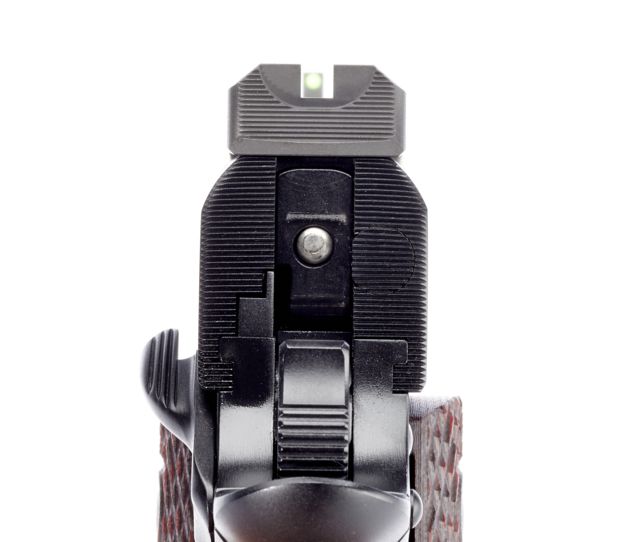 Wilson Combat Battlesight Square Notch Serrated Blade Black - Wilson Combat