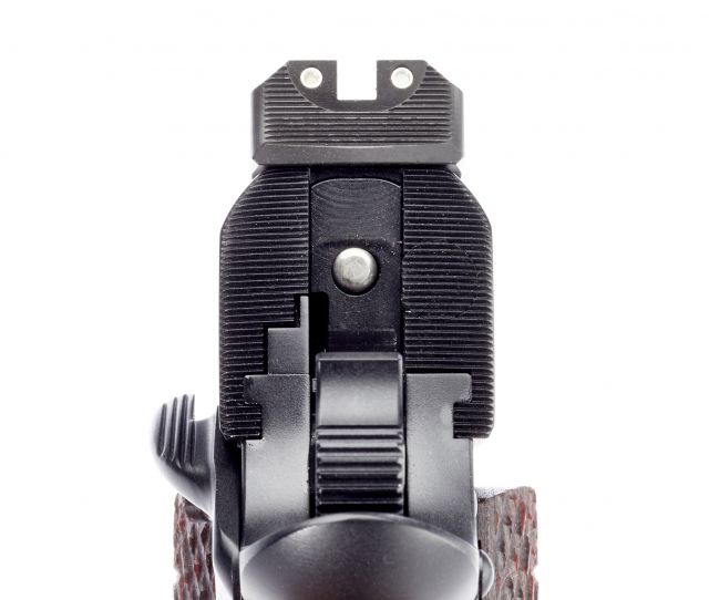 Wilson Combat Battlesight Square Notch Serrated Blade Tritium - Wilson Combat