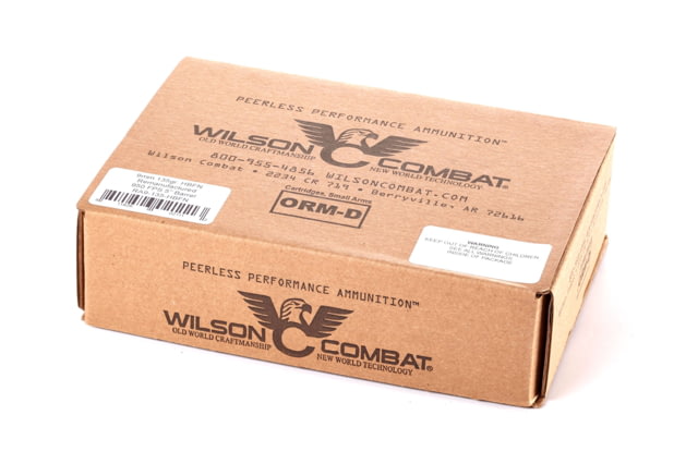 Wilson Combat Berry HBFN Remanufactured 135 Grain Brass Cased Pistol Ammo 400 Rounds 400RD - Wilson Combat