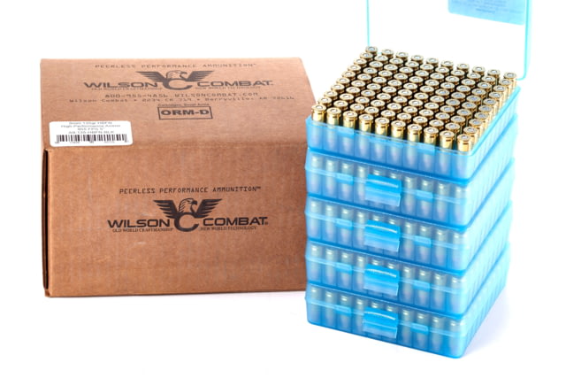 son Combat Berry Mfg HBFN Bill Wilson Signature Jacketed Match/Training Load 9mm Luger 135 Grain Brass Cased Pistol 500 Rounds Ammo