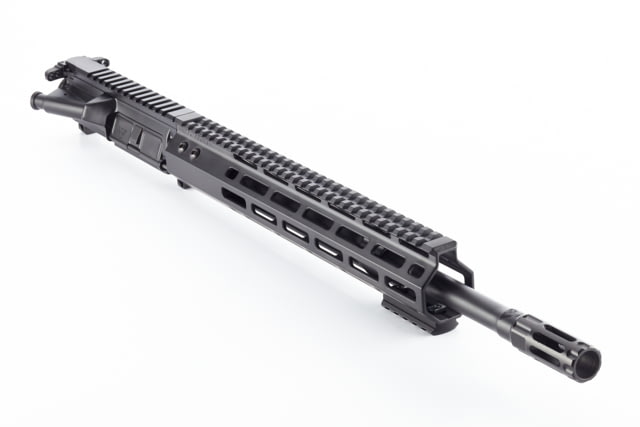 Wilson Combat Complete Upper Receiver Ranger 300 HAM'R 16 inch Barrel Mid Length 1-15 Twist 5/8 24 Thread M-LOK Handguard Q-COMP Armor-Tuff Black - Wilson Combat