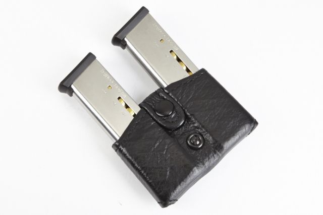 Wilson Combat Double Magazine Pouch 1911 Right or Left Hand 1.5in Belt Black Shark - Wilson Combat
