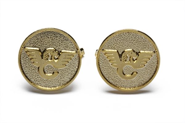 Wilson Combat Grip Medallion Set of 2 Gold Plated - Wilson Combat
