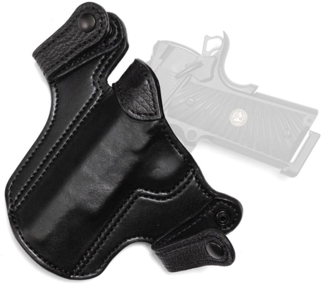 Wilson Combat Jason Winnie Legacy 122 Steer Hide Inside the Waistband Holster Full-Size 1911 Left Black - Wilson Combat